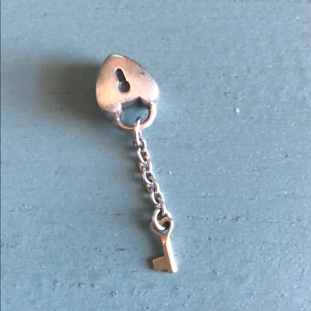 Pandora Lock And Key Charm - image 1